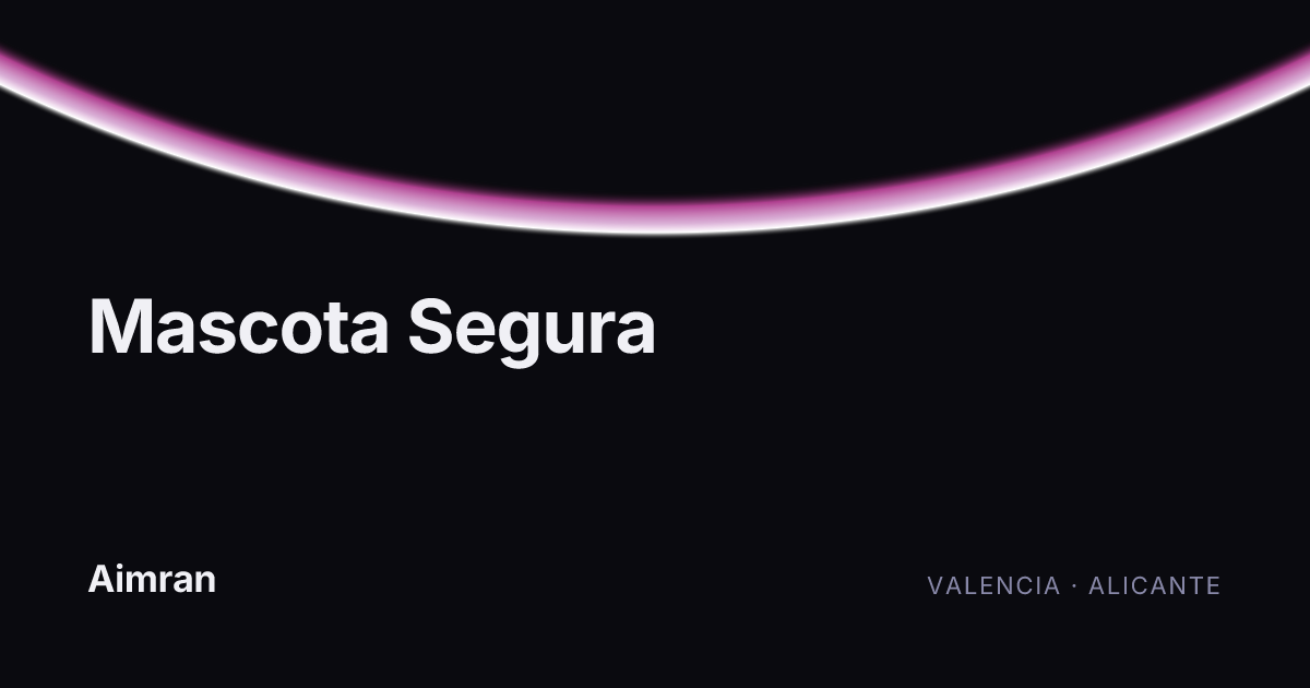 Mascota Segura
